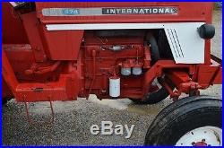 International 574 diesel tractor