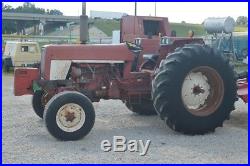 International 674 diesel tractor with remote hydraulics