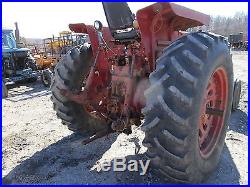 International Harvester 856 Utility Tractor DIESEL RUNS & DRIVES D-407 Engine