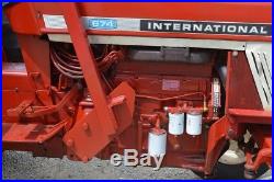 International diesel tractor power steering