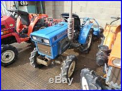 Iseki TX1410 2WD/4WD Compact Utility Tractor + SR1100CD Rotary Tiller