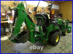 JOHN DEERE 1025R 4WD LDR BACKHOE 2018 With 26HRS! EXC. COND