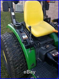 JOHN DEERE 2032R 4WD COMPACT TRACTOR 62D MOWER HYDRO LIFT With 439HRS VERY NICE