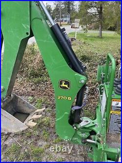 JOHN DEERE 2038r 4WD LDR BACKHOE 2016 With 830 Hrs EXC. COND