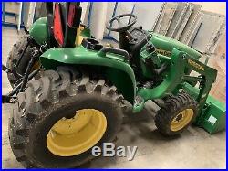JOHN DEERE 3032E 4WD AND LOADER 2018 40HRS. WithFACTORY WARRANTY