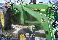 John Deere 4020 Gas Tractor With 148 Loader (1972)