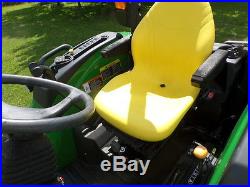 JOHN DEERE 4044R 2014 With37HRS 4WD HYDRO LDR WARR, REMAINING