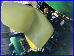 JOHN DEERE 4105 COMPACT UTILITY TRACTOR OPEN STATION With300CX LOADER 61 BUCKET