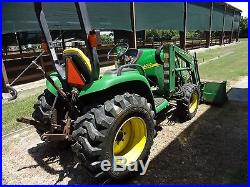 JOHN DEERE 4300 4X4 Compact Tractor NO RESERVE