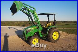 JOHN DEERE 4320 Tractor RARE Self Leveling Loader 4WD 4x4 LOADED with LOW HRS