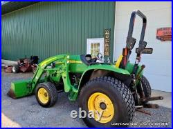 JOHN DEERE 4520 Utility Farm Tractor 4WD Hydro 400X Loader JUST SERVICED