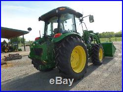 JOHN DEERE 5075M CAB 4WD LDR 2014 With 18 HRS! UNUSED CONDITON