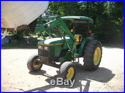 JOHN DEERE 5400 Loader Tractor 3385 Hours 68HP