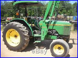 JOHN DEERE 5400 Loader Tractor 3385 Hours 68HP