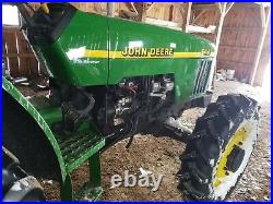 JOHN DEERE 5410 4x4 tractor POWER REVERSER NICE LIKE 5200 5210 5300 5310 5400