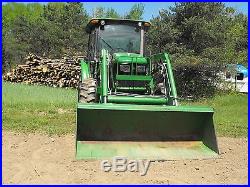 JOHN DEERE 5425 MFWD (4X4) CAB TRACTOR With553 LOADER