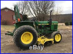 JOHN DEERE 750 TRACTOR 60 INCH MOWER DECK With 3 POINT HITCH 540 PTO DIESEL