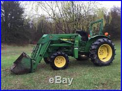 John Deere Compact Tractor 4x4 4wd Jd 850 750 950 1050 Loader 4wd