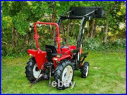 Jinma Tractor King 254 4wd 4X4 Tractor With Koyker 160 Loader! READY TO WORK