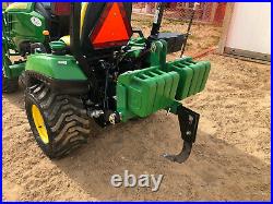 John Deere 1023E tractor Package deal with only 38.4 Hours