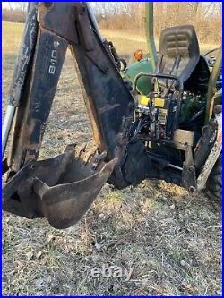 John Deere 1050 4x4 Farm Tractor Loader Backhoe