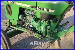 John Deere 1050 diesel tractor factory power steering 1492 hours