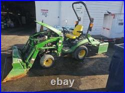 John Deere 2019 1023E 1 Series 4WD Diesel Compact Loader Tractor MPN 1023E