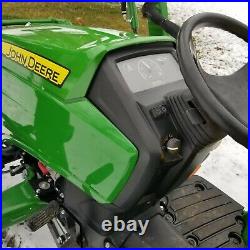 John Deere 2025r 4wd Dsl Hydro Loader And Mower Only 179 Hrs