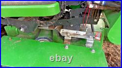 John Deere 2032R tractor + 60D Belly Mower + 270 Backhoe, 244 hrs