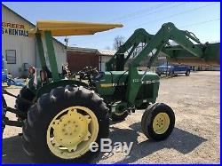 John Deere 2040 Diesel Tractor With JD 175 Loader And Remote Hydraulics