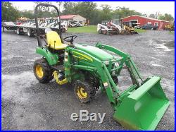 John Deere 2305 4x4 Compact Tractor With Loader