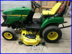 John Deere 2305 Diesel Compact Mower Tractor 4x4 24 HP Power Steer Hydro 54 Cut