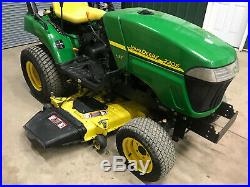 John Deere 2305 Diesel Compact Mower Tractor 4x4 24 HP Power Steer Hydro 54 Cut