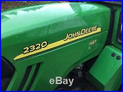 John Deere 2320 4wd Tractor With Cab, runs/operates well but needs some work