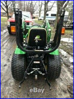 John Deere 2320 Utility Tractor-Bucket LoaderMower