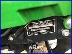 John Deere 2320 Utility Tractor-Bucket LoaderMower