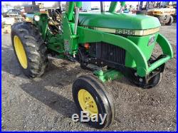 John Deere 2355 Tractor, OROPS with Sunshade, 2WD, Great Bend 440 FL, 5,592 Hours
