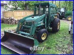 John Deere 2355 tractor, cab, and loader excellent condition 3,700 hours