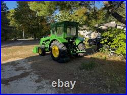 John Deere 2440 Loader Tractor with Front Loader Bucket, Cab, 4-Cyl 60.65 HP John Deere 2440 Loader Tractor with Front Loader Bucket, Cab, 4-Cyl 60.65 HP