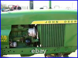 John Deere 2510 Diesel Tractor, Wide Front, Runs Good
