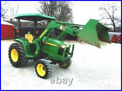 John Deere 3032E 4x4 Loader Hydrostat Trans. FREE 1000 MILE DELIVERY FROM KY