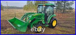 John Deere 3046r 4x4 Diesel Tractor Low Hours! Front Mount Snowblower! Loaded