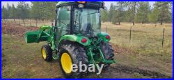John Deere 3046r 4x4 Diesel Tractor Low Hours! Front Mount Snowblower! Loaded