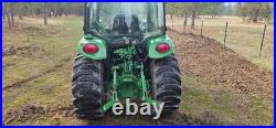 John Deere 3046r 4x4 Diesel Tractor Low Hours! Front Mount Snowblower! Loaded