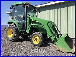 John Deere 3320 4x4 Compact Tractor / Loader Heat And Ac Cheap Shipping