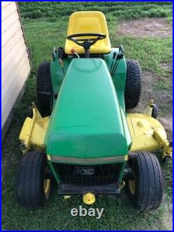 John Deere 400 Tractor with a 60 Mower and 3 Point Hitch Engine HONDA GX 690