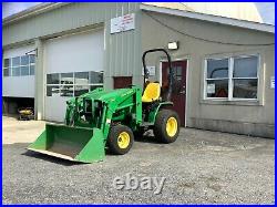 John Deere 4010 compact tractor