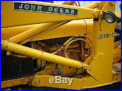 John Deere 401C Loader Tractor, Original Owner, Only 1890 Hrs and Ready to Work