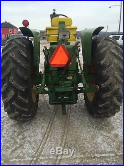 John Deere 4020 diesel farm tractor dual hydraulic 3pt centerlink straight nice