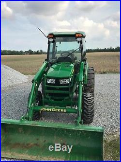 John Deere 4044R Utility Tractor compact loader cab tractor